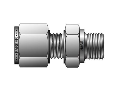 Picture for category CPI Metric Tube BSPP Male Connector - FBZ