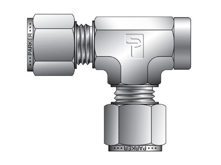 Picture for category A-LOK Metric Tube NPT Female Tee - FRT